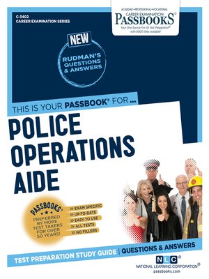 cover image of Police Operations Aide